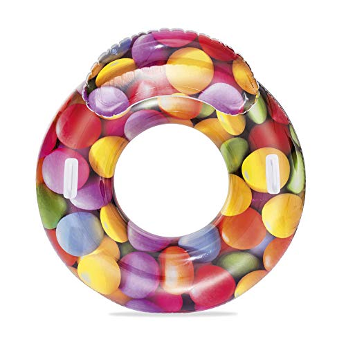 Bestway® Schwimmring mit Rückenlehne "Candy Delight" 118 x 117 cm von Bestway