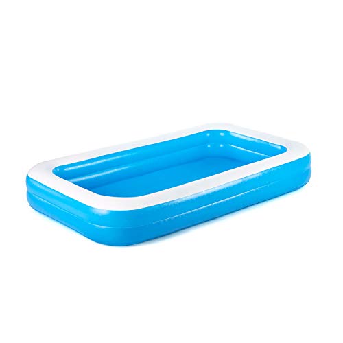 Bestway 1026034XXX20 54150 Family Pool, Planschbecken für Kinder, aufblasbar, blau, 305x183x46 cm, Color Bestway 1026034XXX20 54150 Family Pool, Planschbecken für Kinder, aufblasbar, blau, 305x183x46 cm, Color von Bestway