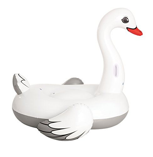 Bestway 41111 Supersized Swan Rider Schwimmtier, 196 x 174 cm von Bestway