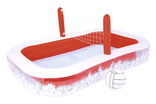 Bestway 54125B-03 - Planschbecken Inflate-A-Volley Pool, 254 x 168 x 97 cm von Bestway