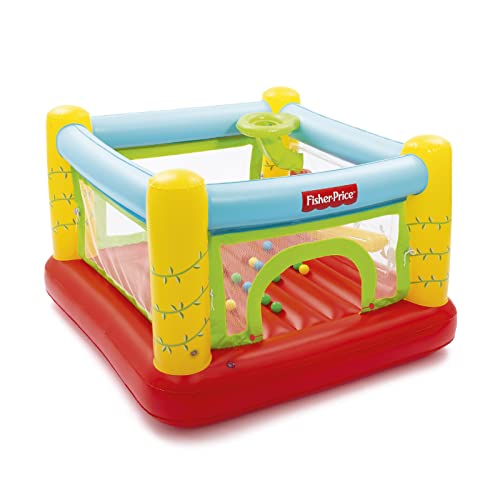 Bestway Fisher-Price Hüpfburg, Bällebad, 175 x 173 x 114 cm von Bestway