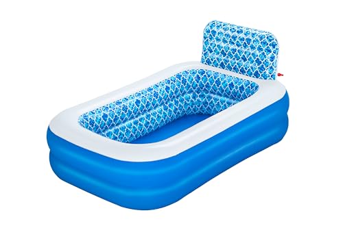 Bestway Family Pool Waterfall Oasis mit Wassersprinkler 229 x 152 x 96 cm, Blau von Bestway