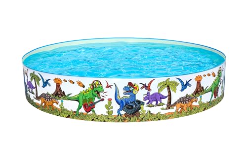 Bestway Fill 'N Fun Planschbecken Dinosaurier, Ø 244 x 46 cm von Bestway