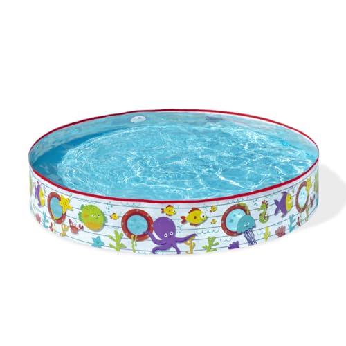 Bestway FillN Fun Planschbecken, Unterwasserwelt, 152 x 25 cm von Bestway