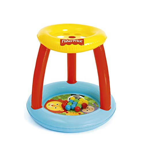 Bestway Fisher-Price Bällebad, Tierfreunde, 89 x 89 x 84 cm von Bestway