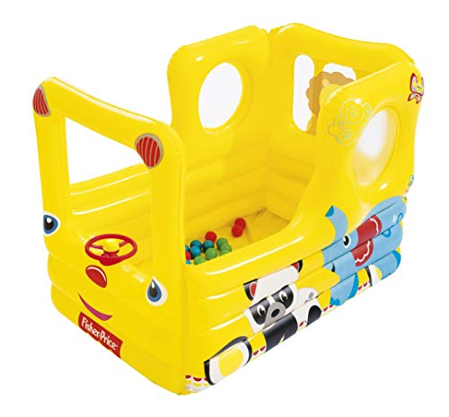 Bestway Fisher-Price Spielcenter/Bällebad Lil’ Learner, 137 x 96 x 96 cm von Bestway