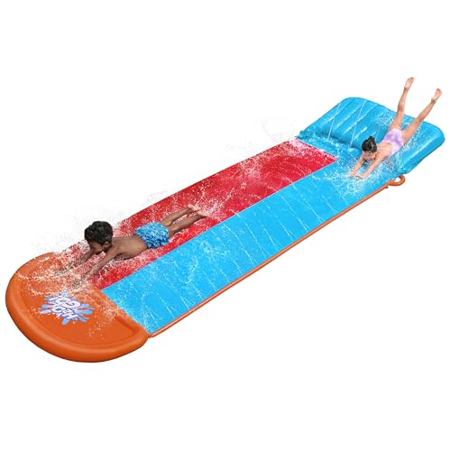 Bestway H2OGO! Tsunami Splash Ramp Doppelrutsche 488 cm Bestway H2OGO! Tsunami Splash Ramp Doppelrutsche 488 cm von Bestway