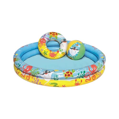 Bestway Planschbecken-Set, Wasserfreunde, 122 x 20 cm von Bestway