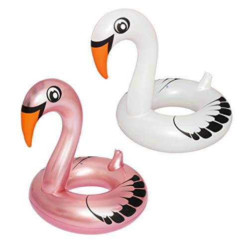 Bestway Schwimmring Flamingo und Schwan ab 14 Jahren 165 x 117 cm, sortiert von Bestway