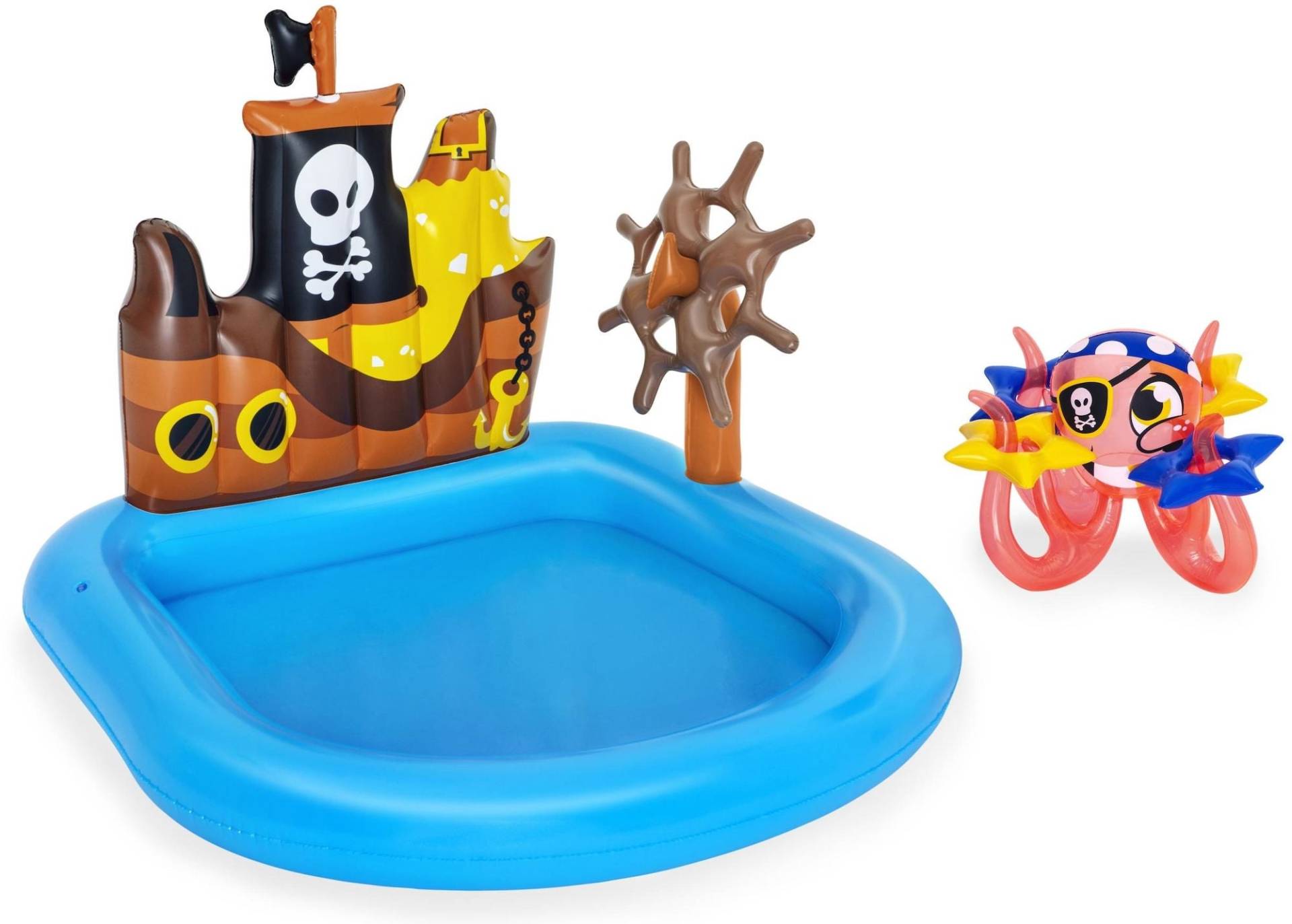 Bestway Ships Ahoy Planschbecken 140x130, Kinderpool von Bestway