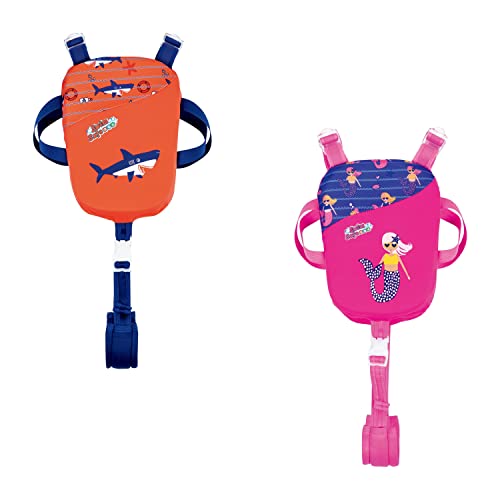 Bestway Swim Safe Schwimmhilfe, mit Textilbezug, für Kinder 1-3 Jahre (S), Mehrfarbig, 32172-19 von Bestway