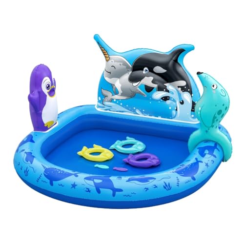 Bestway Wasserspielcenter Polar Pals 134 x 131 x 73 cm von Bestway