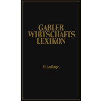 Gabler Wirtschafts Lexikon von Betriebswirtschaftlicher Verlag Gabler