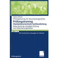 Prüfungstraining Mandantenorientierte Sachbearbeitung von Betriebswirtschaftlicher Verlag Gabler