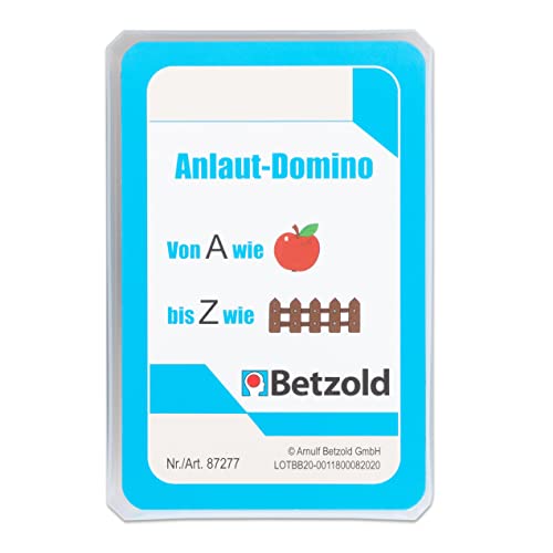 Betzold - Anlaut-Domino - Bilder Buchstaben Leseanfänger Grundschule Anlaute von Betzold