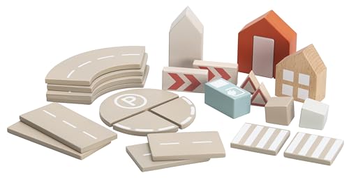 Betzold Bausteinset „Straße“ – Straßenelemente, Verkehrsschilder & E-Ladesäule – kreatives Bauen für Kinder Betzold Bausteinset „Straße“ – Straßenelemente, Verkehrsschilder & E-Ladesäule – kreatives Bauen für Kinder von Betzold