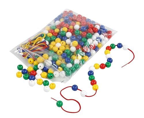Betzold - Bunte Fädelperlen, 300 Stück - Lernhilfe für den Matheunterricht Betzold - Bunte Fädelperlen, 300 Stück - Lernhilfe für den Matheunterricht von Betzold