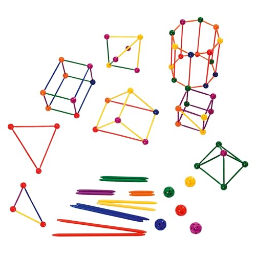 Betzold - Geometrie Steckbaukasten 330 Bauteile - Mathematik-Lehrmittel Grundschule von Betzold