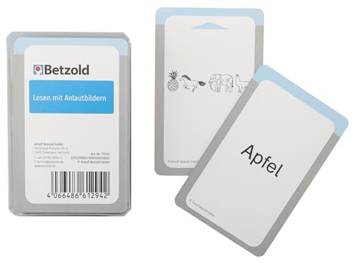 Betzold Lesen mit Anlautbildern – 50 Übungskarten für den Magischen Zylinder - spielerisch Lese- und Schreibfähigkeiten erlernen Betzold Lesen mit Anlautbildern – 50 Übungskarten für den Magischen Zylinder - spielerisch Lese- und Schreibfähigkeiten erlernen von Betzold