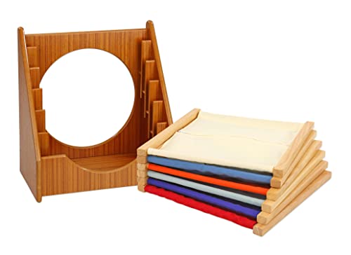 Betzold - Montessori-Lernmaterial Lernrahmen-Set: Verschlüsse, Feinmotorik - Schule Kinder Lernen von Betzold