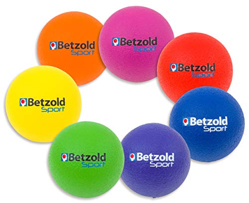 Betzold Sport - Softbälle 7er-Set - Soft Bälle Kindergarten Sportunterricht von Betzold