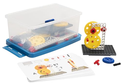 Betzold Versuche mit Zahnrädern – 124 Bauteile & 10 Anleitungskarten – Mechanik & Bewegung spielerisch erforschen Betzold Versuche mit Zahnrädern – 124 Bauteile & 10 Anleitungskarten – Mechanik & Bewegung spielerisch erforschen von Betzold
