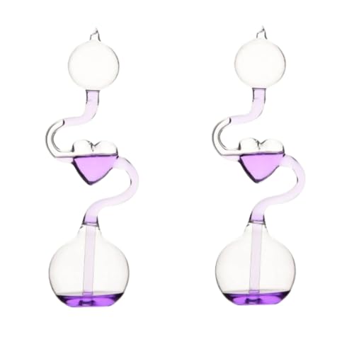 2pcs farbenfrohe Bürodacht Handkessel, Glass Science Energy Transfer Kinder Wissenschaft Experiment Liebesvögel Farbmesser Handkessel Handkessel von Beufee