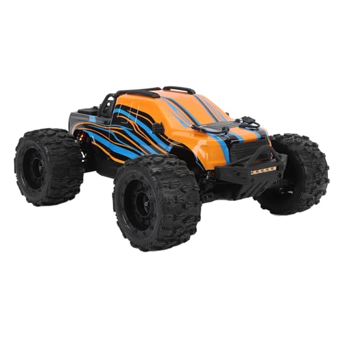 Bewinner 1/16 RTR Bürstenloses, Schnelles RC-Auto für Erwachsene, All-Terrain-Hochgeschwindigkeits-RC-Auto, 2200-mAh-Akku, Stoßfester Off-Road-Sattelschlepper von Bewinner