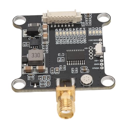 Bewinner 1,6 W 1,2 G VTX-Videosendermodul Pit 25 200 1600 MW, Kompaktes, Leichtes RC-Drohnensendermodul mit SMA-Antennenschnittstelle von Bewinner