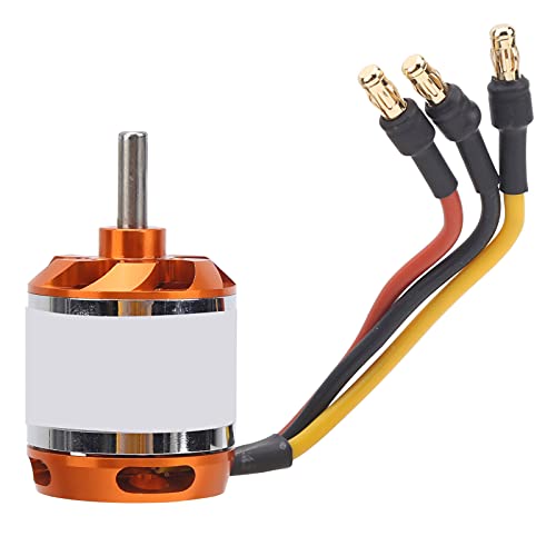 Bewinner D2836 Bürstenloser Motor, Geräuscharmer Metall-RC-Motor, Bürstenloser RC-Motor, für RC-Starrflügler (1500 kV) von Bewinner