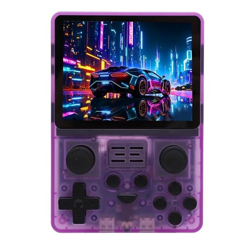 Bewinner Retro Handspielkonsole RGB20S – 3,5-Zoll-Bildschirm, HD-WLAN, Retro-Spielekonsole mit 2500 Klassischen Spielen und 3500 MAh Akku für Linux-System (16 GB + 128 GB) von Bewinner