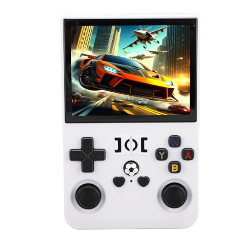 Handheld-Spielekonsole – über 18.000 Spiele, Retro-Videospielkonsole mit 4-Zoll-IPS-Bildschirm, Wiederaufladbare Tragbare Taschenkonsole mit 4.000 MAh (64GB) von Bewinner