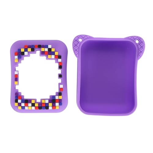 Interaktive Spielzeug-Digital-Haustierhülle mit Umhängeband, Haustierhülle Kompatibel mit Bitzee Interaktives Spielzeug-Digital-Haustier, Virtuelle (Purple) von Bewinner