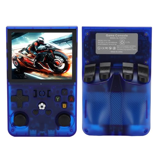 R36PRO Handheld Spielekonsole, Neu Eingeführte 4000-mAh-Retro-Spielekonsole, Schnellere und Bessere Klangqualität, 3,5-Zoll-IPS-Bildschirm 640 X 480 Open-Source-Game-Player für von Bewinner