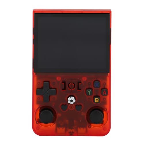 R36PRO Handheld Spielekonsole, Neu Eingeführte 4000mAh Retro Spiele Konsole, Schnellere und Bessere Klangqualität, 3,5Zoll IPS Bildschirm 640 X 480 Open Source Game Player, (128GB) von Bewinner