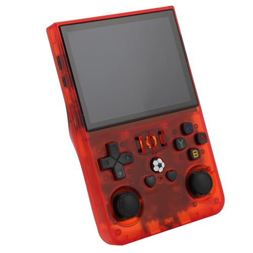 R36PRO Retro-Handheld-Spielekonsole, 18000 in 1 Open-Source-Retro-Spielekonsole, Integrierte TF-Karte, 3,5-Zoll-IPS-Bildschirm, Unterstützt Mainstream-Emulator von Bewinner