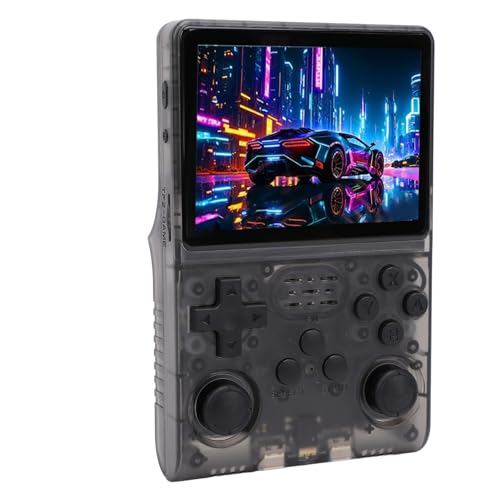 R40S Pro Retro Handspielkonsole, 3,5-Zoll-IPS-Bildschirm, 30.000 Spiele, Retro Spiele Konsole, 3800 MAh Wiederaufladbare Tragbare Tragbare Taschenkonsole, Unterstützt über 20 Spieleemulatoren von Bewinner