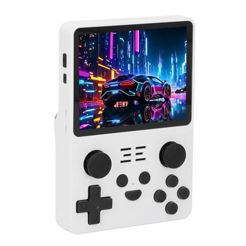 RGB20S Handheld-Spielekonsole, 640 X 480 3,5-Zoll-IPS-Bildschirm Retro-Videospiele, 3500 MAh Tragbare Taschenemulator-Spielekonsole, Unterstützt 64-Bit-Emulator (256G) von Bewinner