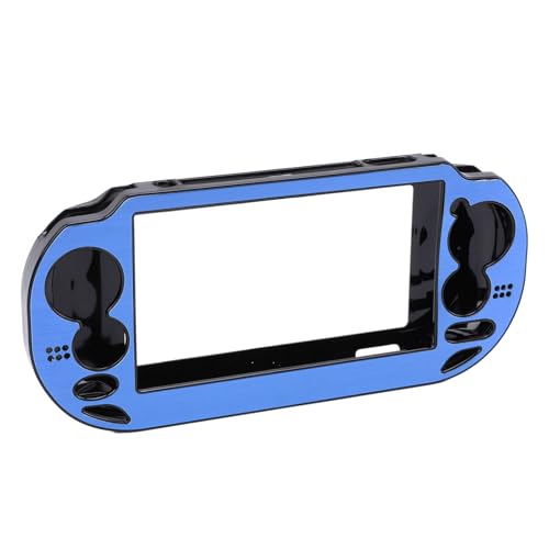 Schutzhülle für PS Vita, 1000 Aluminiumlegierung, Kratzfest, Fallende Fingerabdrücke, Spielkonsolen-Hartschale (Blue) von Bewinner