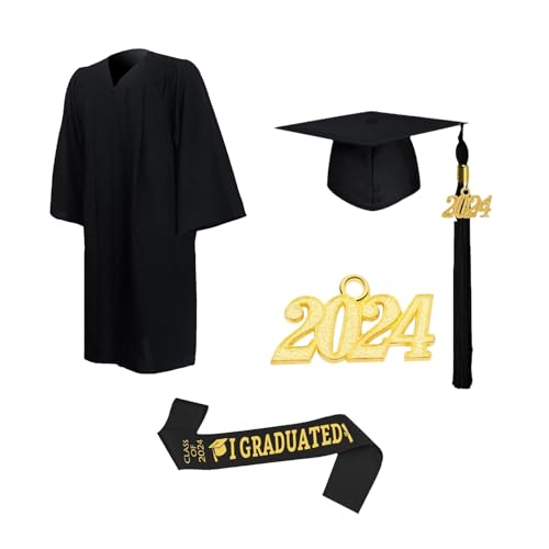 Bexdug 2024 Abschlussund Mütze mit Quaste, Unisex-Akademische Mütze und, Abschlussfeier der High School 2024 Bexdug 2024 Abschlussund Mütze mit Quaste, Unisex-Akademische Mütze und, Abschlussfeier der High School 2024 von Bexdug