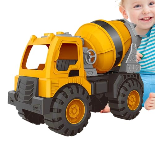 Bexdug Bagger-LKW, Bagger-Bagger, BAU-LKW-Fahrzeug, großes Spielzeug-Set, hochpräzise, Kinderfahrzeug-Baggerspielzeug mit passenden Werkzeugen zum Spielen im Innen- und Außenbereich von Bexdug