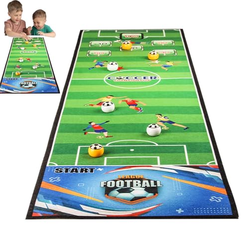 Bexdug Bowling-Tischspiel,Tisch-Bowling-Set,Familienbrettspiele im Roll-Up-Design - Bowling Desktop-Sport-Brettspiel Tisch-Curling-Spiel Leichtes Koordinationstraining für Hallenfußball von Bexdug