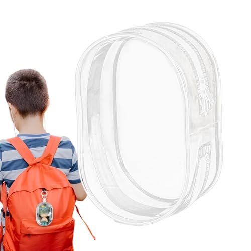 Bexdug Durchsichtige Puppentasche, durchsichtige Figuren-Präsentationstasche - Staubdichte Puppen-Klarsichttasche,Multifunktionale transparente Figuren-Display-Tasche, tragbare staubdichte von Bexdug