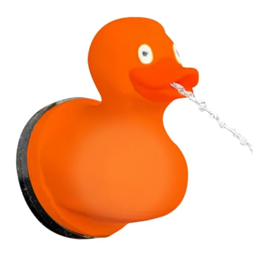 Bexdug Ente Sprinkler - Entenform Niedliche Sprühstatue - Dekorative Multifunktionale Streich Requisiten Lustige Auto Dekorationen für Auto Wand Tür von Bexdug