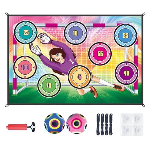 Bexdug Fußball-Spiel für Kleinkinder, Fußball-Spiel-Set - Fußball-Shooter-Spielzeugspiel | Hinterhof-Fußballspielspielzeug für Kinder im Alter von 3–8 Jahren, Kinder-Fußballspiel, Fußball-Smart-Spiel von Bexdug