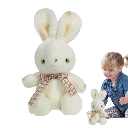 Bexdug Gefüllter Hasen-Plüsch,Gefüllter Kaninchen-Plüsch - Niedliche Plüschkaninchen-Puppe, Plüschtiere,Plüschtiere, Smoky Eyes Bunny Toy Soft Doll, Plüschkaninchen Stofftiere für Mädchen, von Bexdug