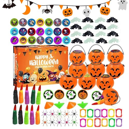 Bexdug Halloween Spielzeug Für Kinder,Süßigkeiten Und Preise | Streiche Deko Spiel Für Kinder Zuhause Schule Feste Bexdug Halloween Spielzeug Für Kinder,Süßigkeiten Und Preise | Streiche Deko Spiel Für Kinder Zuhause Schule Feste von Bexdug