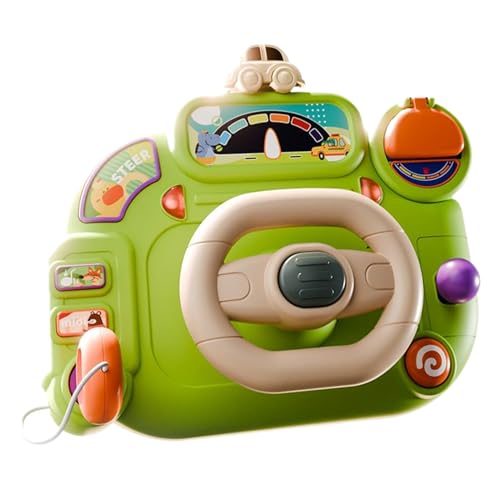 Bexdug Kindersimulation-Lenkrad Spielzeug - Fahrsimulator mit Lenkradfunktion - Pädagogisches Lernspielzeug für Jugendliche, Teens & Mädchen zum Autofahren Lernen Bexdug Kindersimulation-Lenkrad Spielzeug - Fahrsimulator mit Lenkradfunktion - Pädagogisches Lernspielzeug für Jugendliche, Teens & Mädchen zum Autofahren Lernen von Bexdug