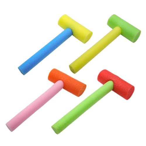 Bexdug Kleinkinder Hammer - Hammerspiele,4-teiliges Schaumstoff Lernspiel Bunt Für Junge Mädchen Feinmotorik Indoor Spielzimmer Kindergarten Bexdug Kleinkinder Hammer - Hammerspiele,4-teiliges Schaumstoff Lernspiel Bunt Für Junge Mädchen Feinmotorik Indoor Spielzimmer Kindergarten von Bexdug