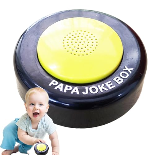 Bexdug Lustiger Papa-Witz, 50 Papa-Witze im Knopfdruck | Papa-Witze-Generator-Button mit 50 urkomischen Papa-Witzen | Papa-Witze-Generator- bringt Papa zum Lachen zum von Bexdug